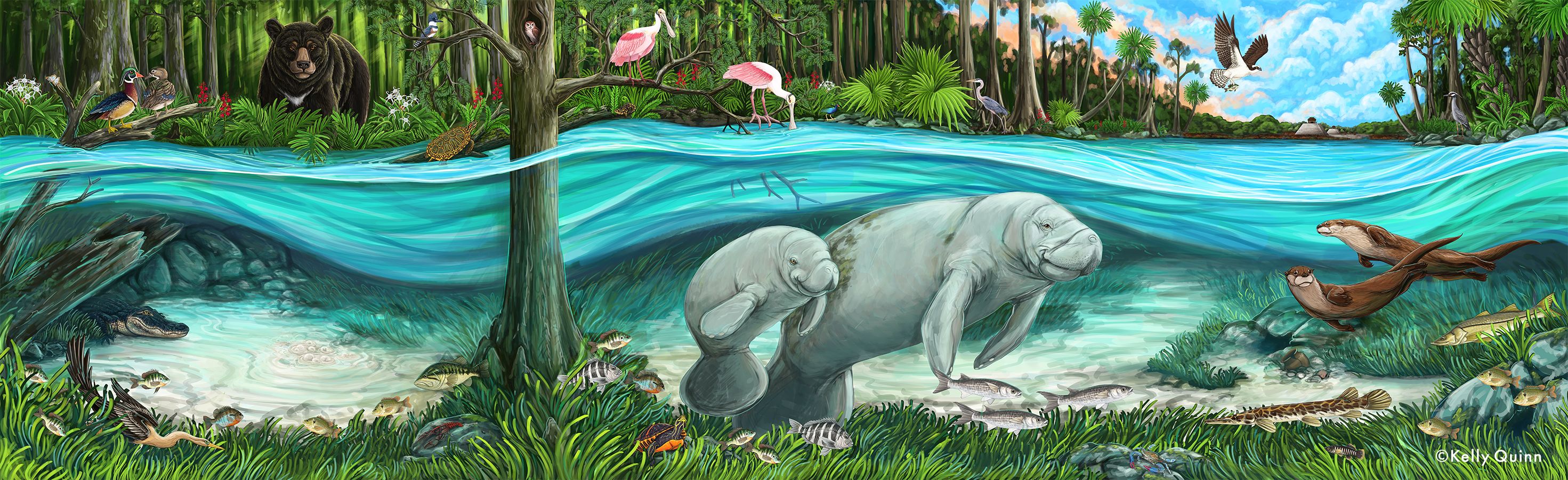 Crystal River Mural